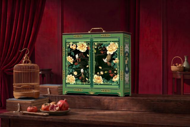 Hộp quà Tết Điểu Viên Cát Tường thuộc bộ sưu tập Gia Phong của Tetta, ảnh 2